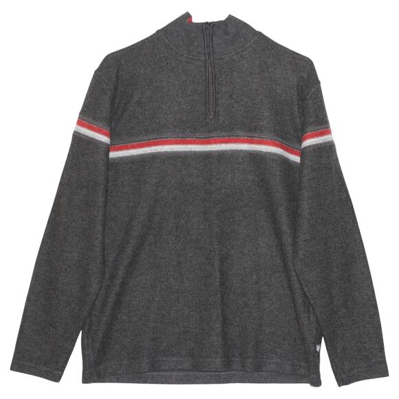 Men's XG Grey Quarter Zip Sweater Size Large - Picture 1 of 5